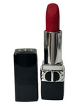 Dior Rouge Lipstick Color # 999 MATTE (FULL SIZE) 0.12 OZ / 3.5 G