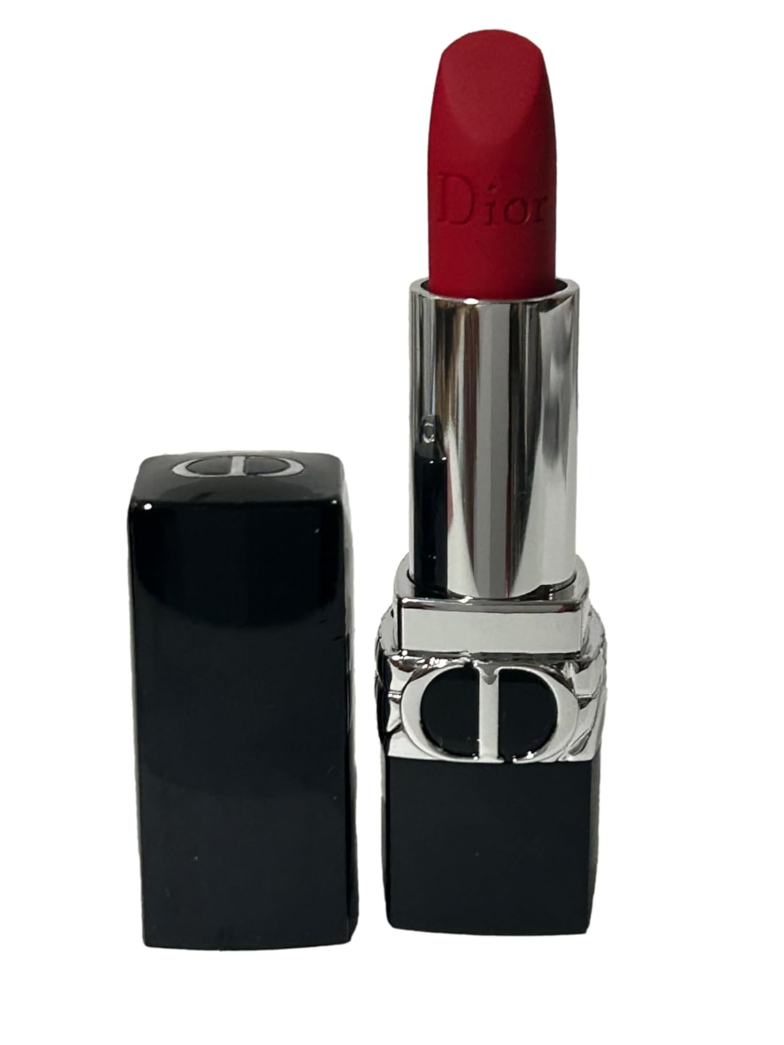Dior Rouge Lipstick Color # 999 MATTE (FULL SIZE) 0.12 OZ / 3.5 G