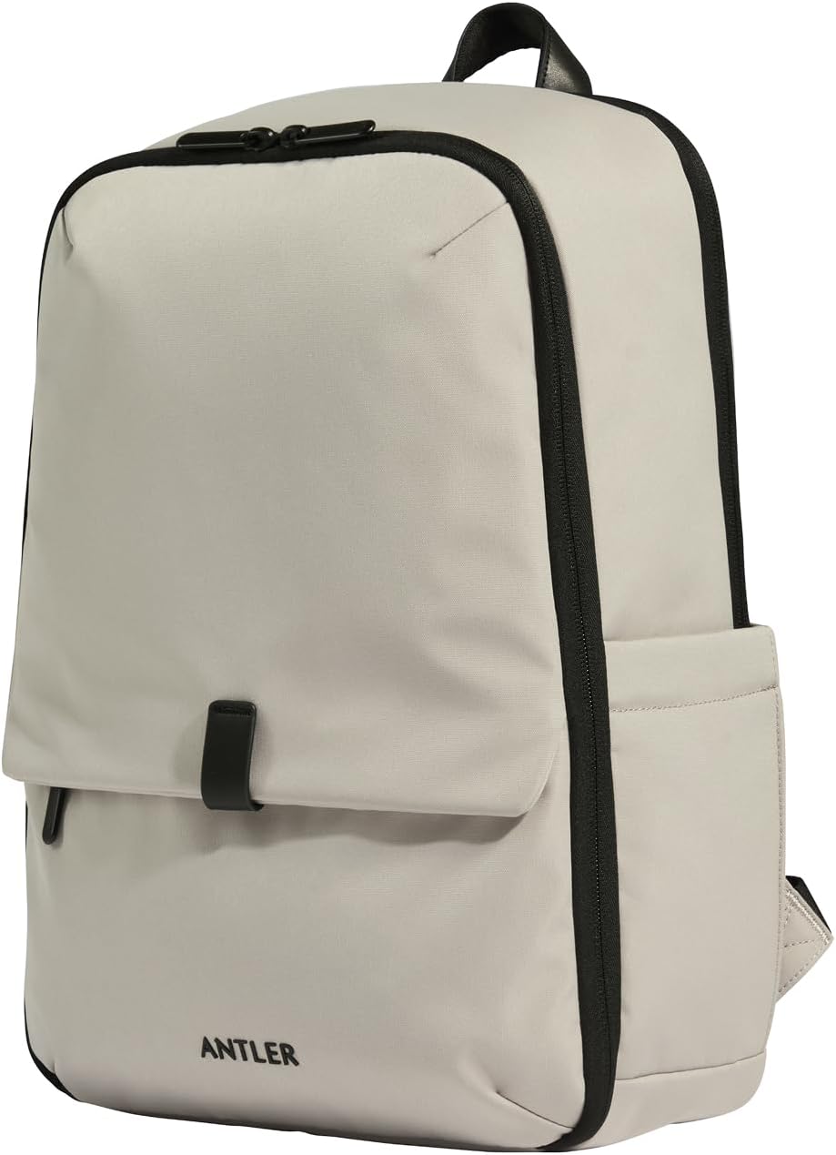 ANTLER - Urban Light Backpack, Rucksack with Laptop Pocket, Suitcase Sleeve, Travel, Work, Gym Bag for Men & Women - Taupe