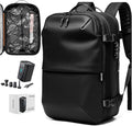 BlackVoyage Vortex Vacuum Seal Travel Backpack 60L Expandable Air Compression System Water Resistant TSA Lock Carry-On