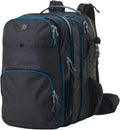 Modular Travel Backpack 3-in-1 Carry On | Expandable Backpack System (Core Pack, Link & Daypack) | 12L–73L Travel Backpack for Men & Women – Modevo Trio Travel Pack (Black)