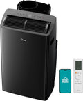 Midea Duo 14,000 BTU (12,000 BTU SACC) High Efficiency Inverter, Ultra Quiet Portable Air Conditioner, Cools up to 550 Sq.Ft., Works with Alexa/Google Assistant, Includes Remote & Window Kit, 2026 New