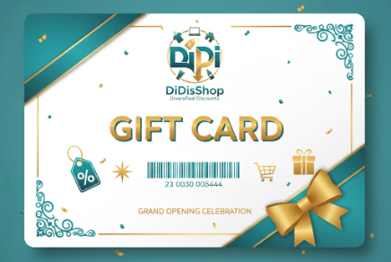 DiDisShop 礼品卡设计